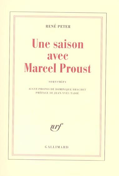 Emprunter Une saison avec Marcel Proust livre