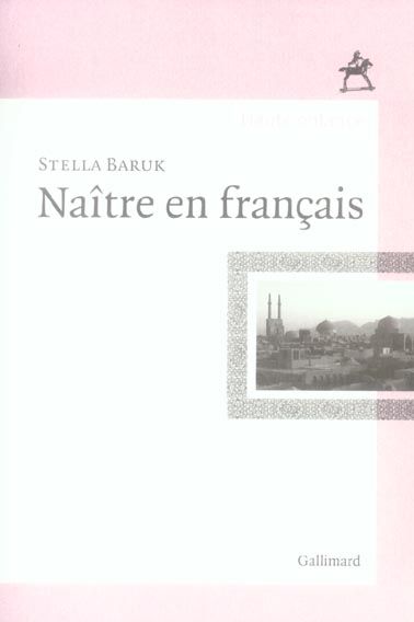 Emprunter Naître en français livre