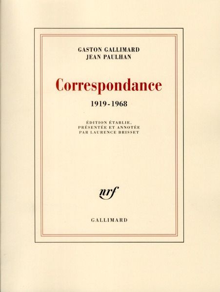 Emprunter Correspondance 1919-1968 livre
