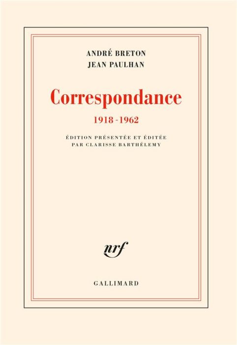 Emprunter Correspondance, 1918-1962 livre
