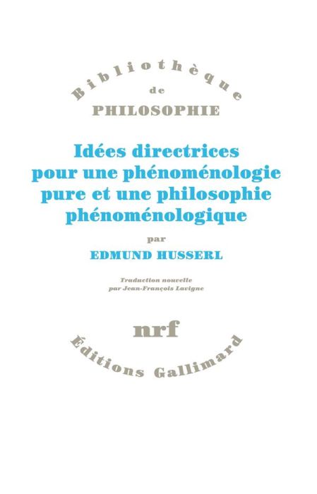 Emprunter Idées directrices pour une phénoménologie pure et une philosophie phénoménologique livre