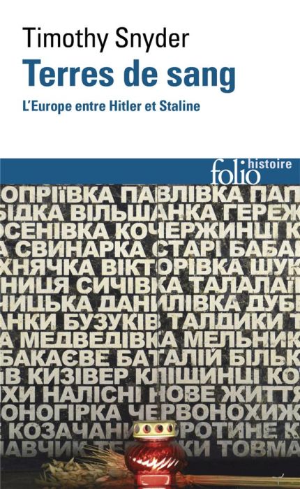 Emprunter Terres de sang. L'Europe entre Hitler et Staline livre