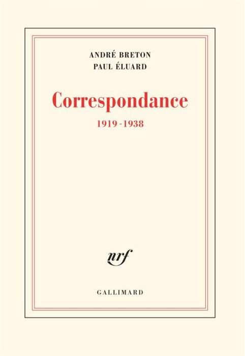 Emprunter Correspondance. (1919-1938) livre