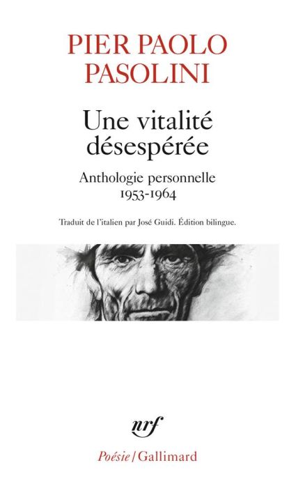 Emprunter Une vitalité désespérée. Anthologie personnelle (1953-1964), Edition bilingue français-italien livre