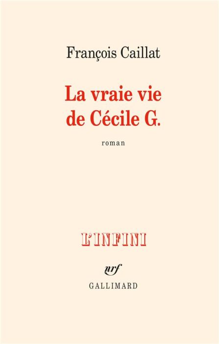 Emprunter La vraie vie de Cécile G. livre