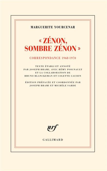 Emprunter Zénon ! Sombre Zénon !. Correspondance (1968-1970) livre