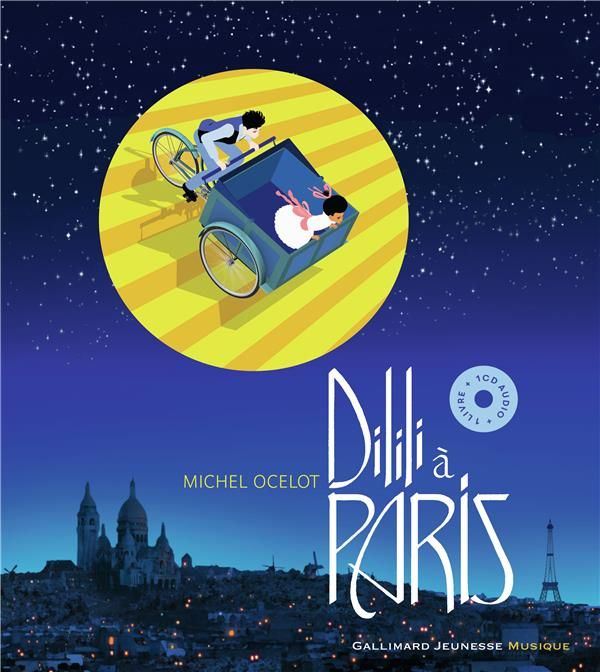 Emprunter Dilili à Paris. 1 CD audio livre