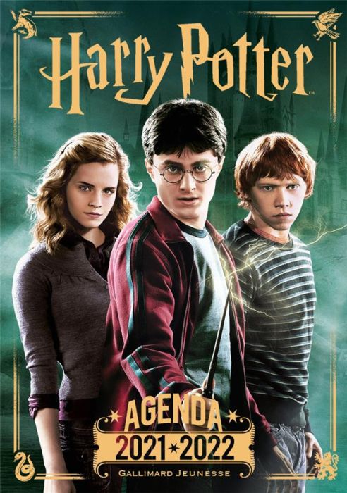 Emprunter Agenda Harry Potter. Avec de nouveaux quiz et des stickers, Edition 2021-2022 livre