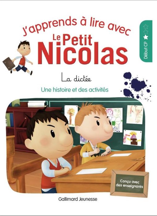 Emprunter J'apprends à lire avec Le Petit Nicolas : La dictée. Niveau 1 livre