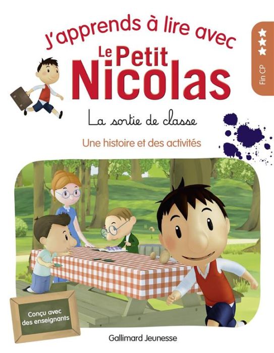 Emprunter J'apprends à lire avec Le Petit Nicolas : La sortie de classe fin CP. Niveau 3, fin CP livre