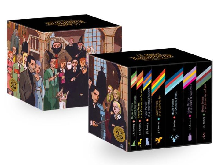 Emprunter Harry Potter : Coffret collector 25 ans de magie. Inclus les 7 tomes avec les couvertures originales livre