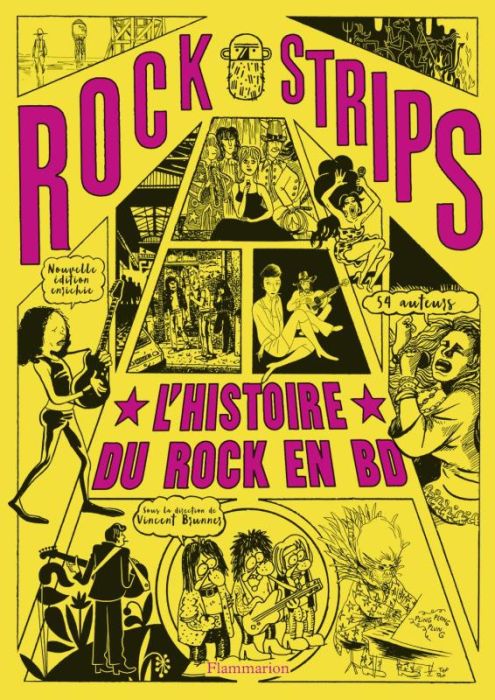 Emprunter Rock Strips. L'histoire du rock en BD. Nouvelle édition enrichie livre