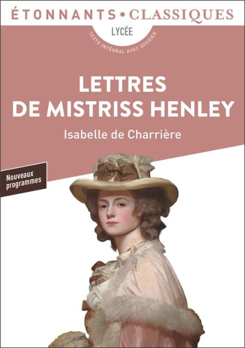 Emprunter Lettres de Mistriss Henley livre