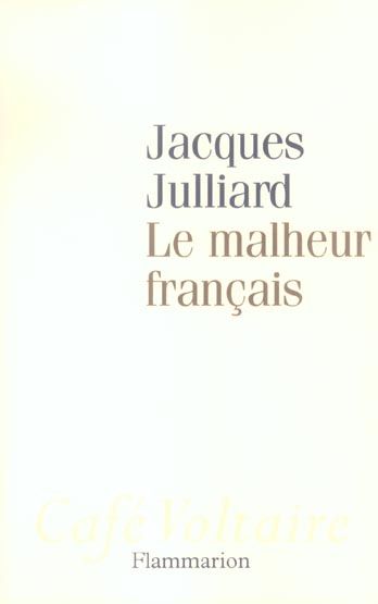 Emprunter Le Malheur français livre