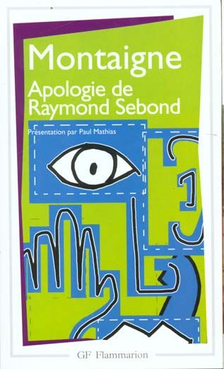 Emprunter Apologie de Raymond Sebond livre