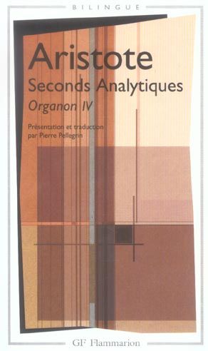 Emprunter Seconds Analytiques. Organon IV,Edition bilingue grec-français livre