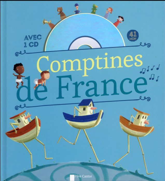 Emprunter Comptines de France pour les petits. Avec 1 CD audio livre