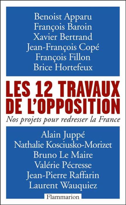 Emprunter Les 12 travaux de l'opposition. Nos projets pour redresser la France livre