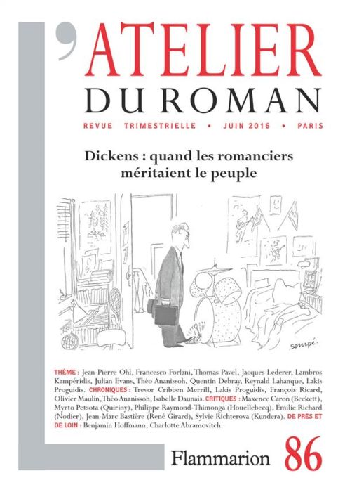 Emprunter L'atelier du roman N° 86 : Dickens : quand les romanciers méritaient le peuple livre