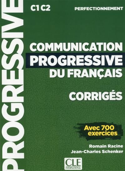 Emprunter Communication progressive du français. Corrigés - C1 C2 perfectionnement livre