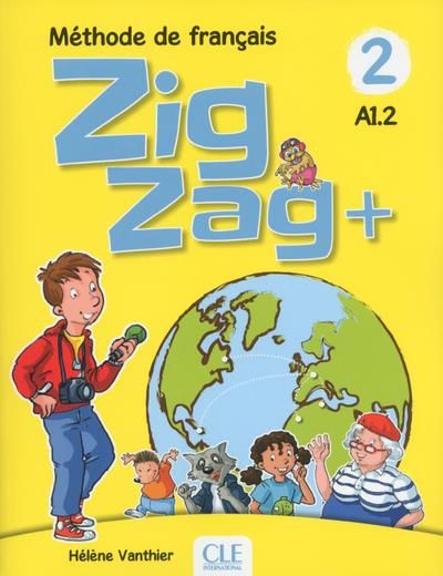 Emprunter Zigzag + 2 A1.2. Méthode de français, avec 1 DVD livre