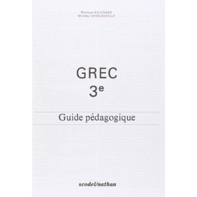 Emprunter Grec 3e. Guide pédagogique livre