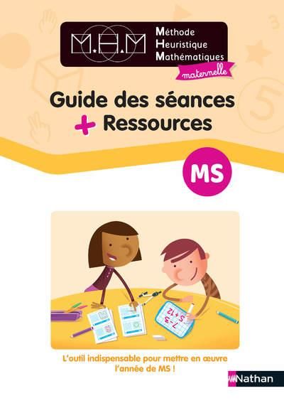 Emprunter Mathématiques MS MHM. Guide des séances + Ressources, Edition 2021 livre