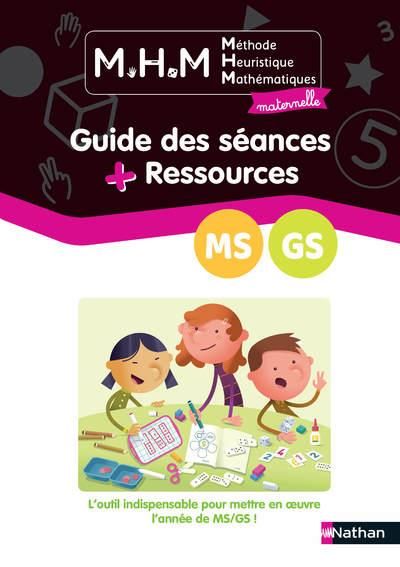 Emprunter Méthode Heuristique Mathématiques maternelle MS-GS. Guide des séances + Ressources, Edition 2021 livre