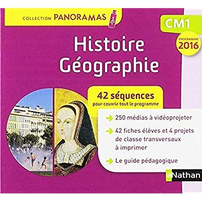 Emprunter PANORAMAS - HISTOIRE GEOGRAPHIE CLE CM1 2019 livre