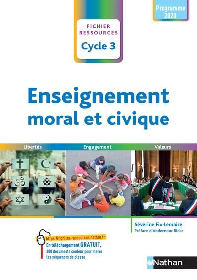 Emprunter Enseignement moral et civique Cycle 3. Liberté, engagement, valeurs. Fichier ressources , Edition 20 livre