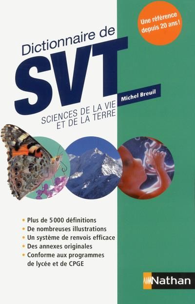 Emprunter Dictionnaire de SVT. Sciences de la Vie et de la Terre livre