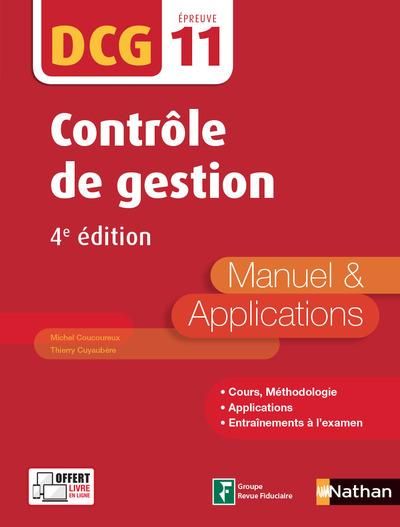 Emprunter Contrôle de gestion DCG 11. Manuel & applications, 4e édition livre