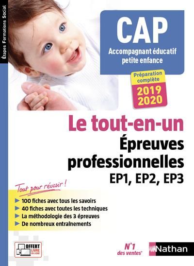 Emprunter CAP Accompagnant éducatif petite enfance. Epreuves professionnelles EP1, EP2, EP3, Edition 2019-2020 livre