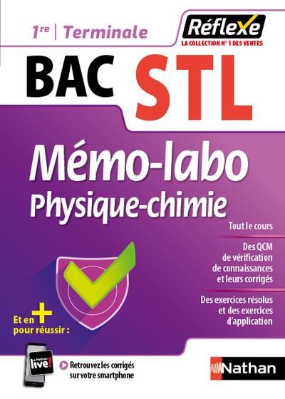 Emprunter Physique-Chimie 1re/Tle STL. Edition 2020 livre
