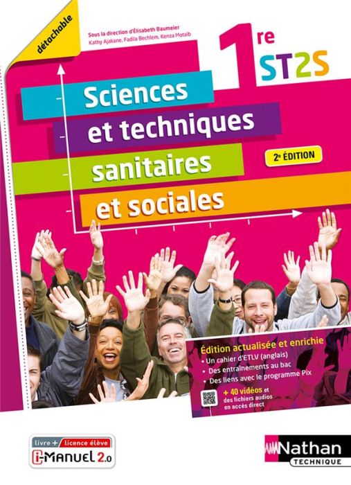Emprunter Sciences et techniques sanitaires et sociales 1re ST2S. 2e édition actualisée livre