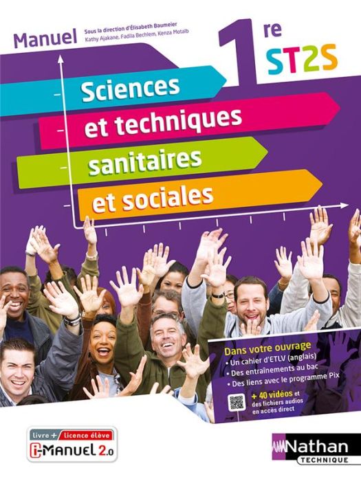 Emprunter Sciences et techniques sanitaires et sociales 1re ST2S. Edition 2021 livre