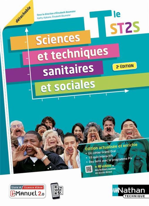 Emprunter Sciences et techniques sanitaires et sociales Tle ST2S. Edition 2022 livre