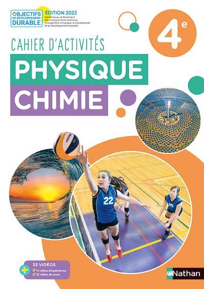 Emprunter Physique Chimie 4e. Cahier d'activités, Edition 2022 livre