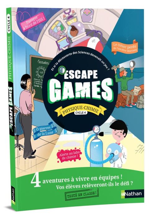 Emprunter Physique-Chmie Cycle 4 Escape Games. Edition 2022 livre