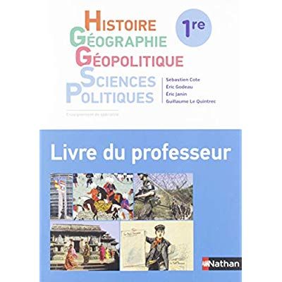 Emprunter Histoire-Géographie - Géopolitique - Sciences politiques 1re. Livre du professeur, Edition 2019 livre
