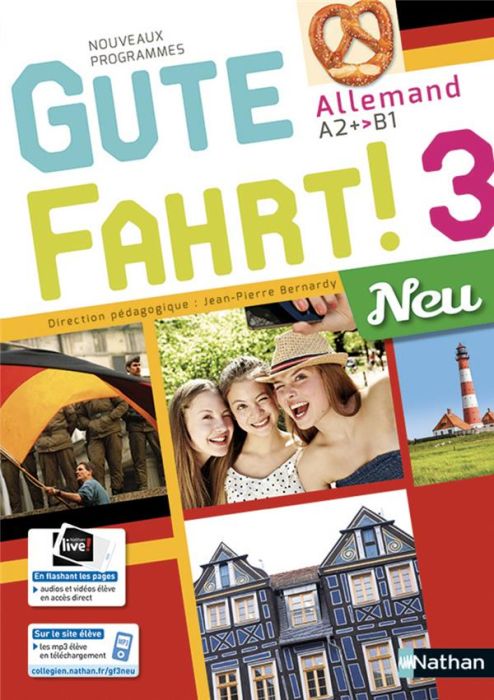 Emprunter Allemand A2+>B1 Gute Fahrt! 3 Neu. Cahier d'activités, Edition 2018 livre