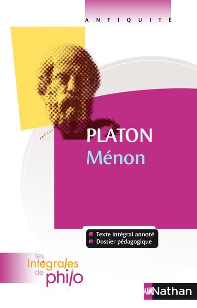Emprunter Platon Ménon livre