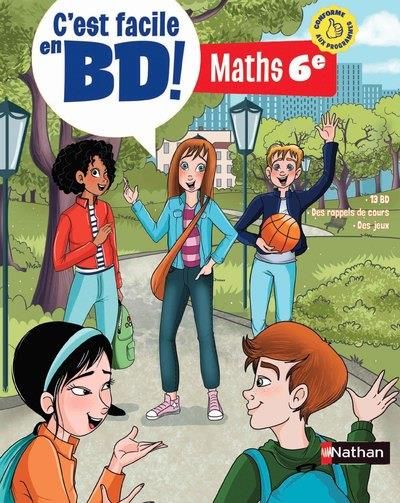 Emprunter C'est facile en BD ! Maths 6e livre