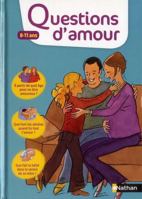 Emprunter Questions d'amour 8-11 ans livre
