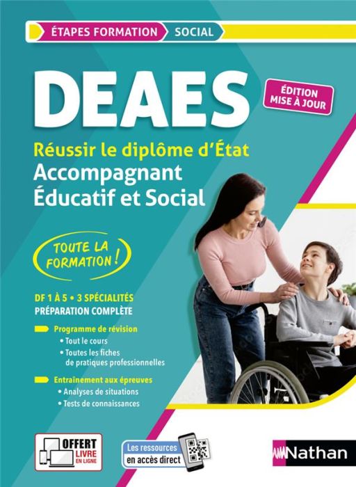 Emprunter Réussir le diplôme Accompagnant éducatif et social DEAES. DF 1 à DF 5, Edition 2023 livre