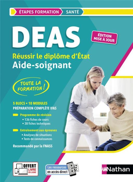 Emprunter Réussir le diplôme Aide-soignant DEAS. Préparation complète IFAS, Edition 2023 livre