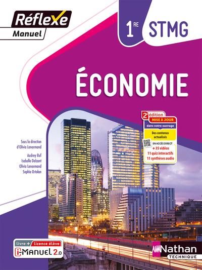 Emprunter Economie 1re STMG. 2e édition livre