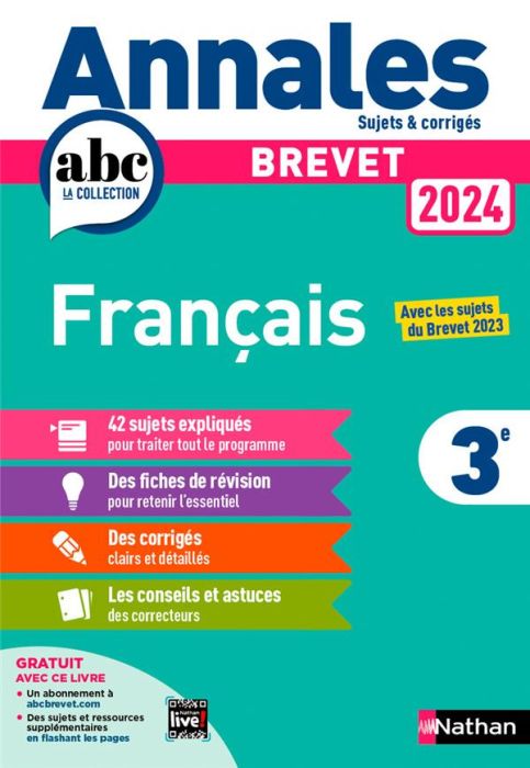 Emprunter Français 3e. Edition 2024 livre