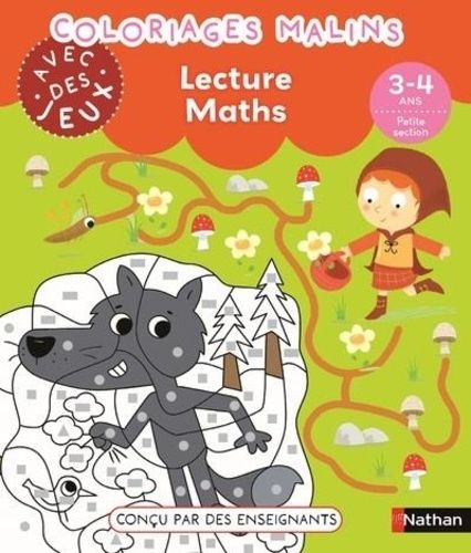 Emprunter Lecture Maths Coloriages malins PS livre