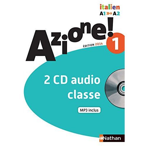 Emprunter Italien Azione ! 1. A1-A2, Edition 2014, 2 CD audio livre
